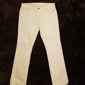 White jeans